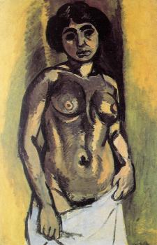Henri Emile Benoit Matisse : nude black and gold